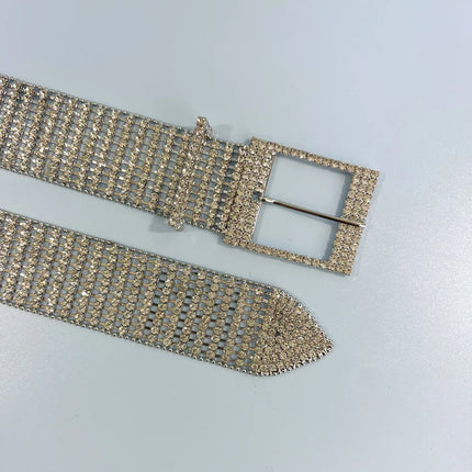 RHINESTONE FASHION BELT 0506-17 (12PC)