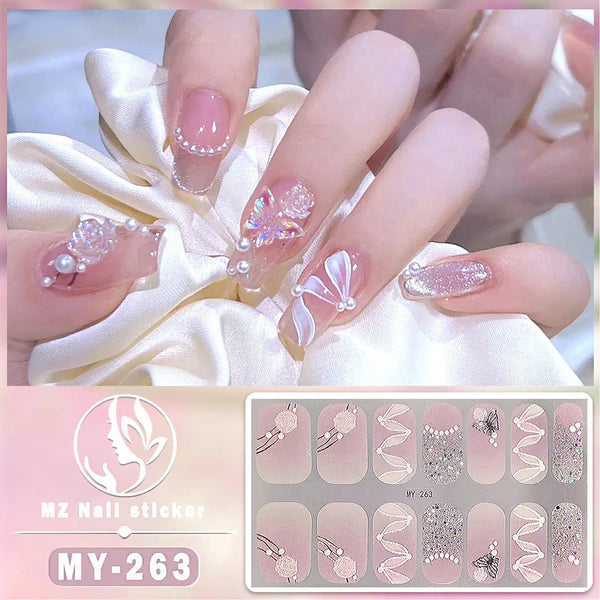 GEL NAIL STICKER MY263 (12PK)