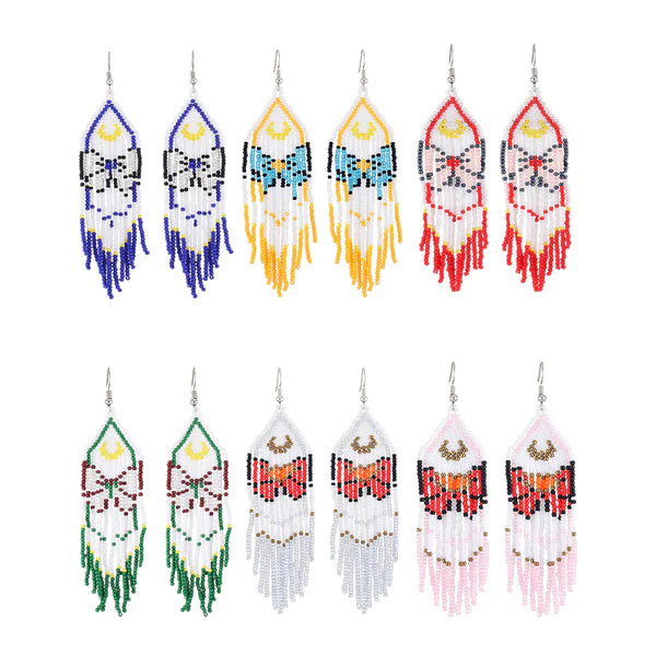 RIBBON BEAD EARRING ER2829-40