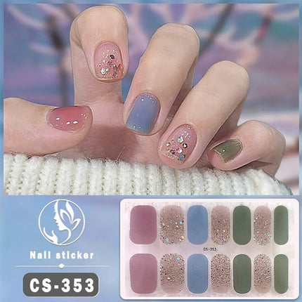 GEL NAIL STICKER CS353 (12PK)