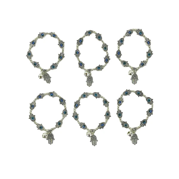 HAMSA CHARM BRACELET BR3723-13 (12PC)