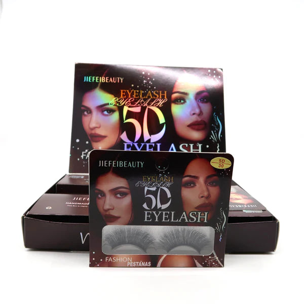 5D MINK FAKE EYELASHES EL824-18 (12PK)