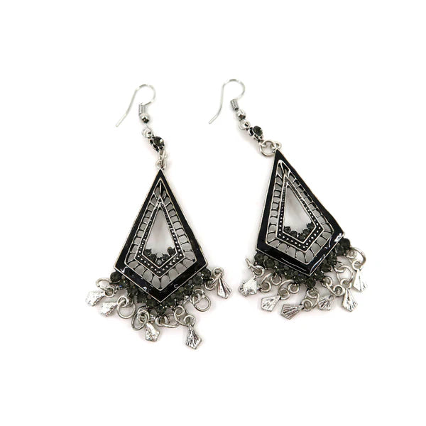 COLOR STONE RHOMBUS EARRING ER904-24