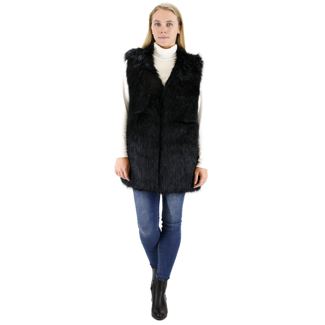 FAUX FUR VEST P3736 (3PC)