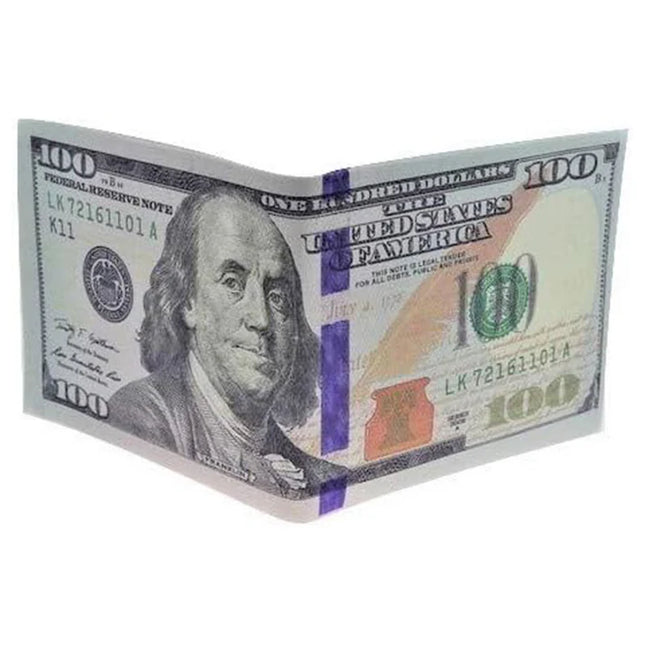 FUNNY DOLLAR MONEY WALLET 100 (12PC)