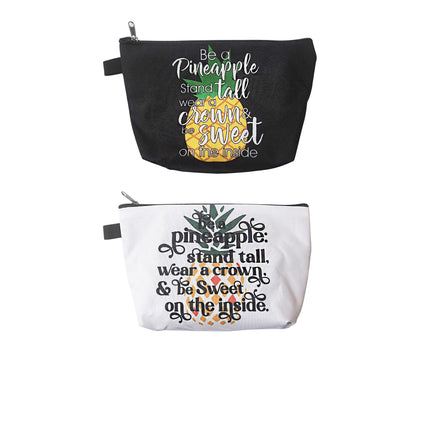 BE A PINEAPPLE MAKEUP POUCH BG3111-35 (12PC)