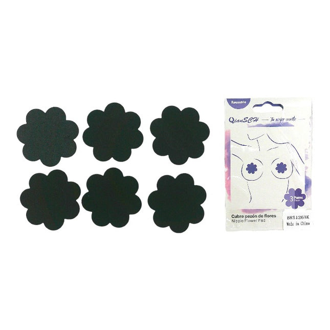 FLOWER NIPPLES PAD BRS126 (12PC)