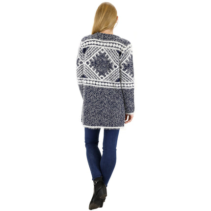 PATTERN POCKET CARDIGAN SH524-9 (3PC)