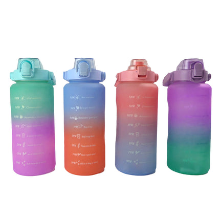 MOTIVATIONAL FITNESS SPORTS WATER BOTTLE CP3630-5 (12PC)