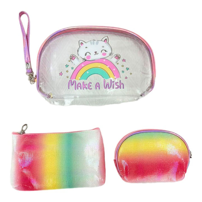 CLEAR CAT POUCH SET MK4226-7 (12SET)