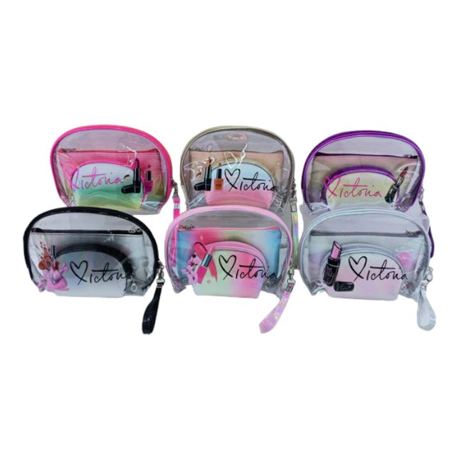 CLEAR LIPSTICK POUCH SET MK4226-10 (12SET)