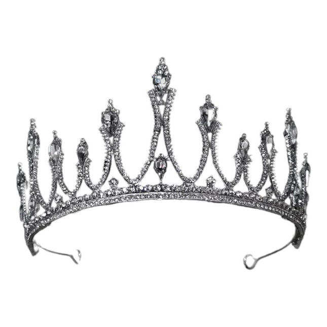 CRYSTAL TIARA CROWN CR1030-18 (1PC)