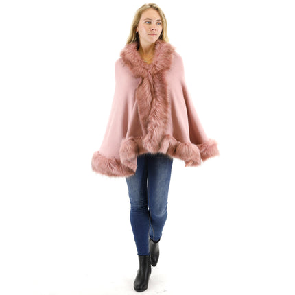 FUR SHORT LENGTH SHAWL SH923 (6PC)