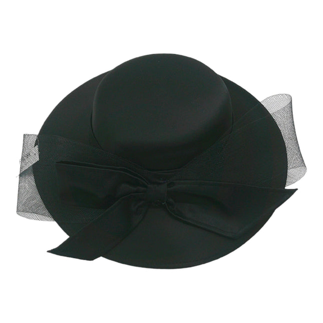 WOMEN'S KENTUCKY CHURCH DERBY SATIN HAT FF921 (1PC)