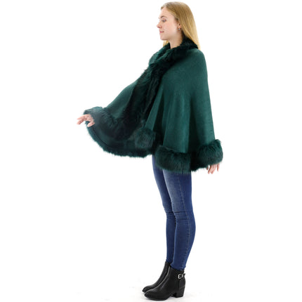 FUR SHORT LENGTH SHAWL SH923 (6PC)