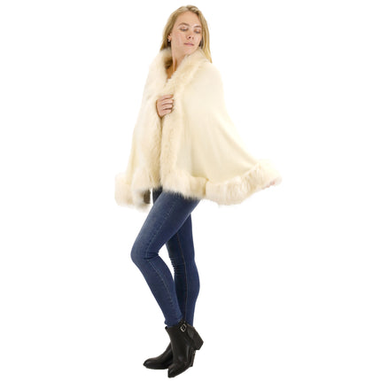 FUR SHORT LENGTH SHAWL SH923 (6PC)