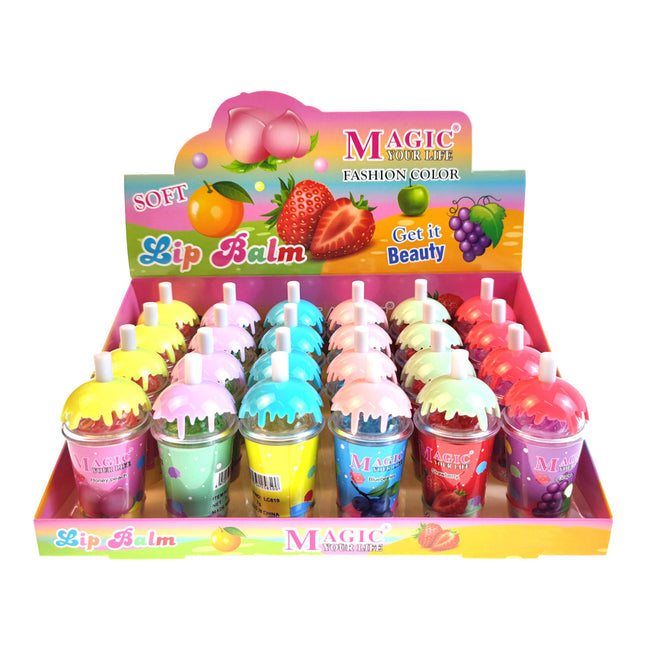 MAGIC YOUR LIFE SMOOTHIE LIP BALM LC819 (24PC)