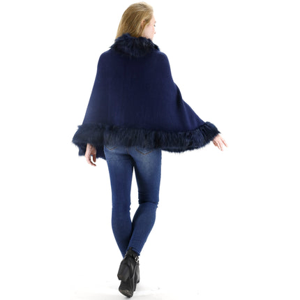 FUR SHORT LENGTH SHAWL SH923 (6PC)