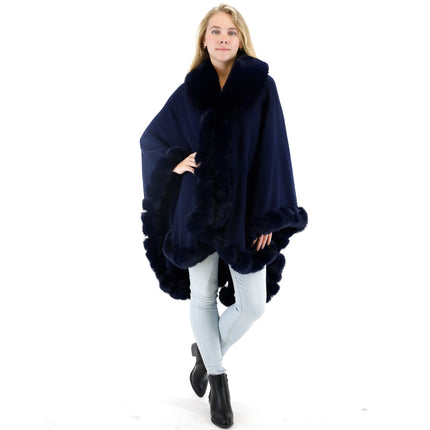 SOLID COLOR FUR SHAWL SW3719-1 (3PC)