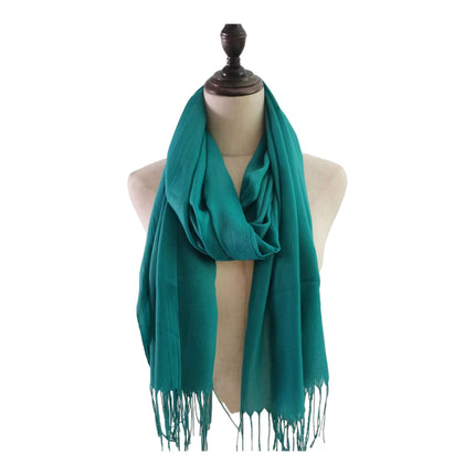 PLAIN VISCOSE SCARVES VP1211 (12PC)