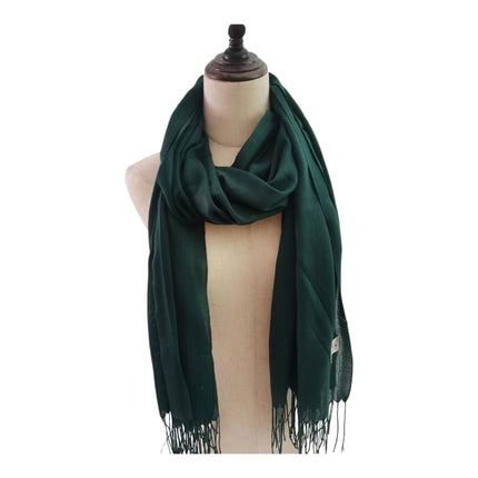 PLAIN VISCOSE SCARVES VP1211 (12PC)