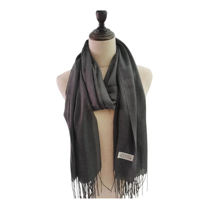 PLAIN VISCOSE SCARVES VP1211 (12PC)