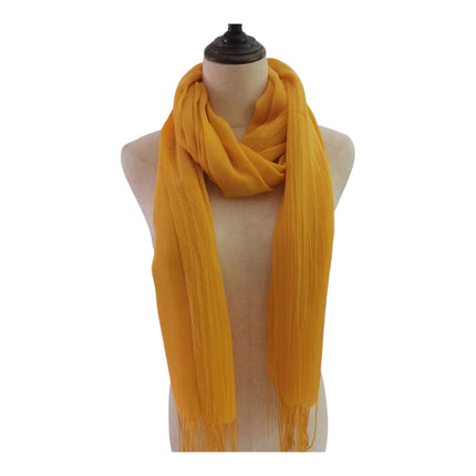 PLAIN VISCOSE SCARVES VP1211 (12PC)