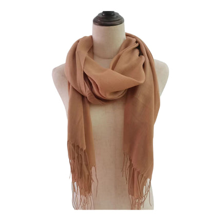 PLAIN VISCOSE SCARVES VP1211 (12PC)