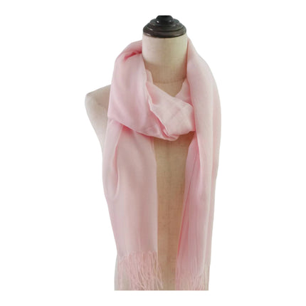 PLAIN VISCOSE SCARVES VP1211 (12PC)