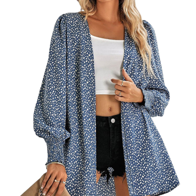 LEOPARD PATTERN CARDIGAN 21013-46 (8PC)