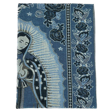 METALLIC PASHMINA OUR LADY OF GUADALUPE SCF3719-28 (12PC)