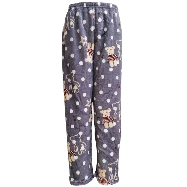 WOMEN'S ANIMAL PRINTER PAJAMA PANTS SS4601-18 (12PC)